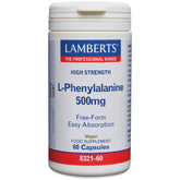 L-Phenylalanine 500mg, 60 Capsules