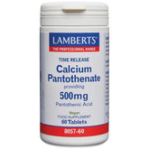 Calcium Pantothenate 500 (Vitamin B5) 500mg, 60 Tablets