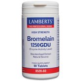 Bromelain 1250GDU, 60 Tablets