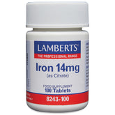 Iron 14mg (as Citrate), 100 Tablets