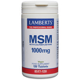 MSM 1000mg, 120 Tablets