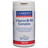 Vitamin B-100 Complex, 60 Tablets