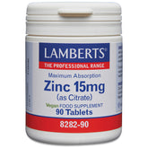 Zinc 15mg (as Citrate), 90 Tablets