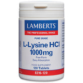 L-Lysine HCI 1000mg, 120 Tablets
