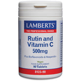 Rutin & Vitamin C 500mg & Bioflavonoids, 90 Tablets