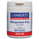 Manganese 4mg, 100 Tablets