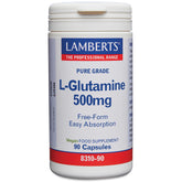 L-Glutamine 500mg, 90 Capsules