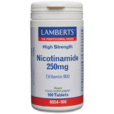 Nicotinamide 250mg (Vitamin B3), 100 Tablets