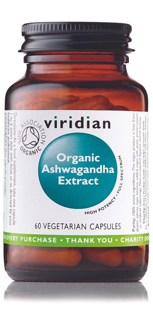 Organic Ashwagandha, 60 Capsules