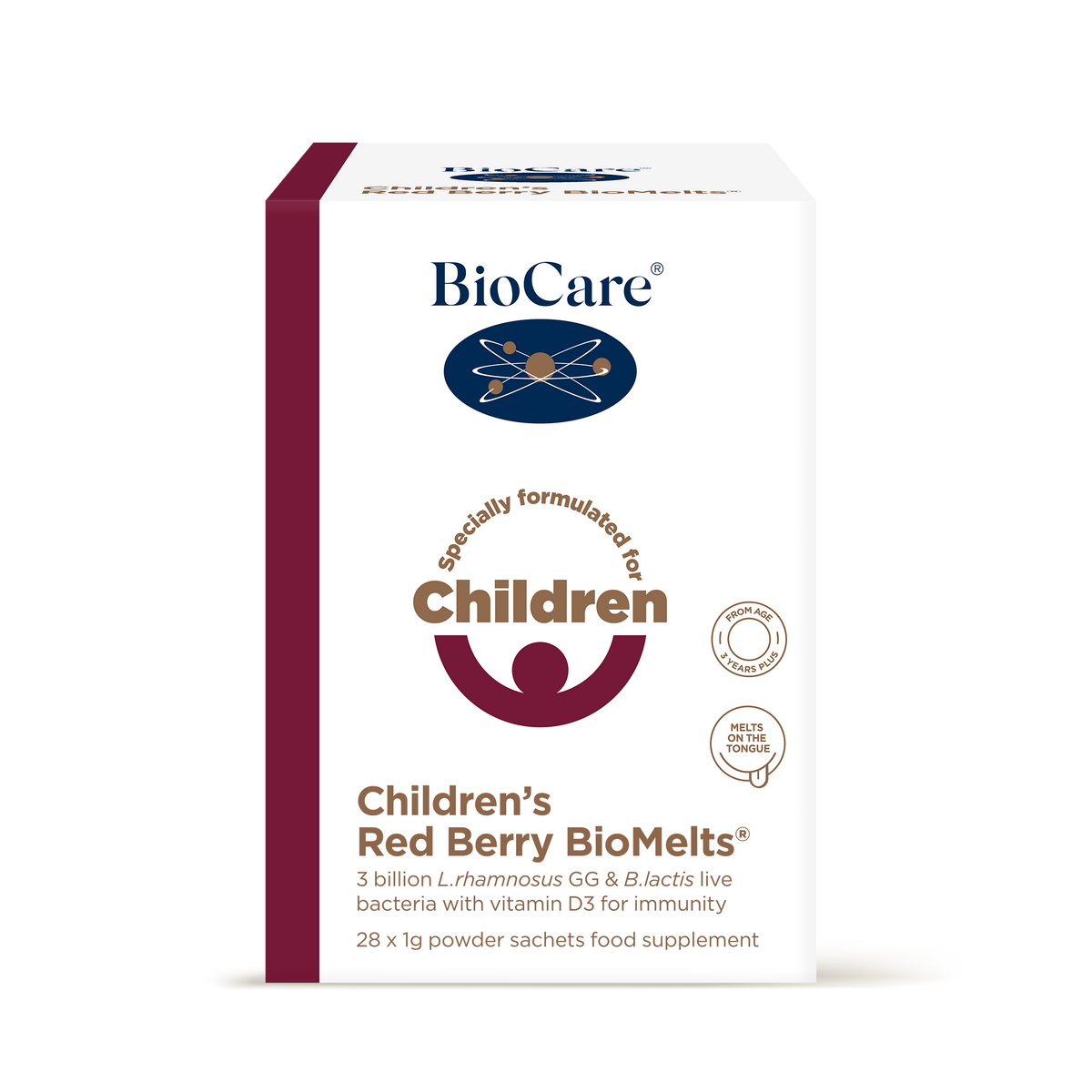 Children's Red Berry BioMelts - 28 Sachets