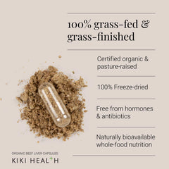 Organic Beef Liver - 180 Vegicaps