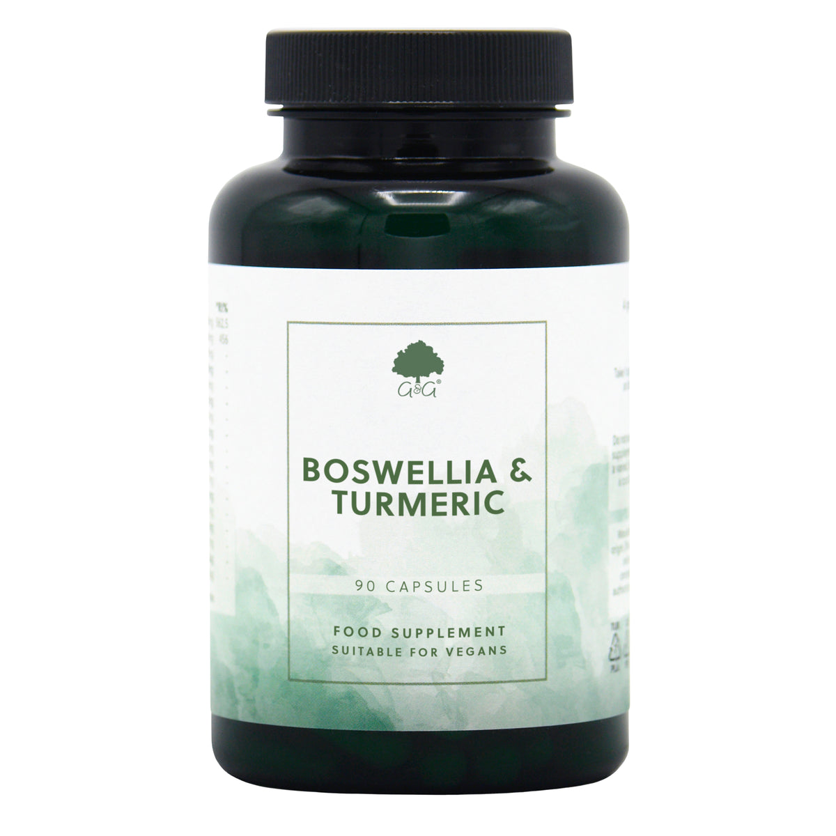 Bottle of Boswellia & Turmeric 90 Capsules