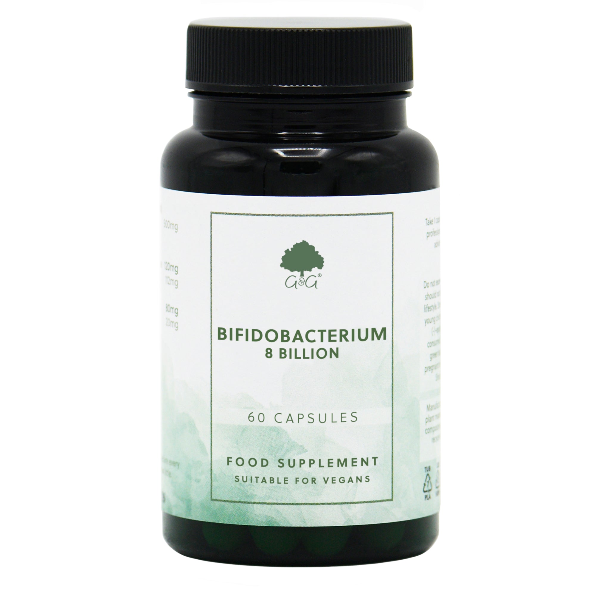 Bottle of Bifidobacterium (8 Billion) 60 Capsules