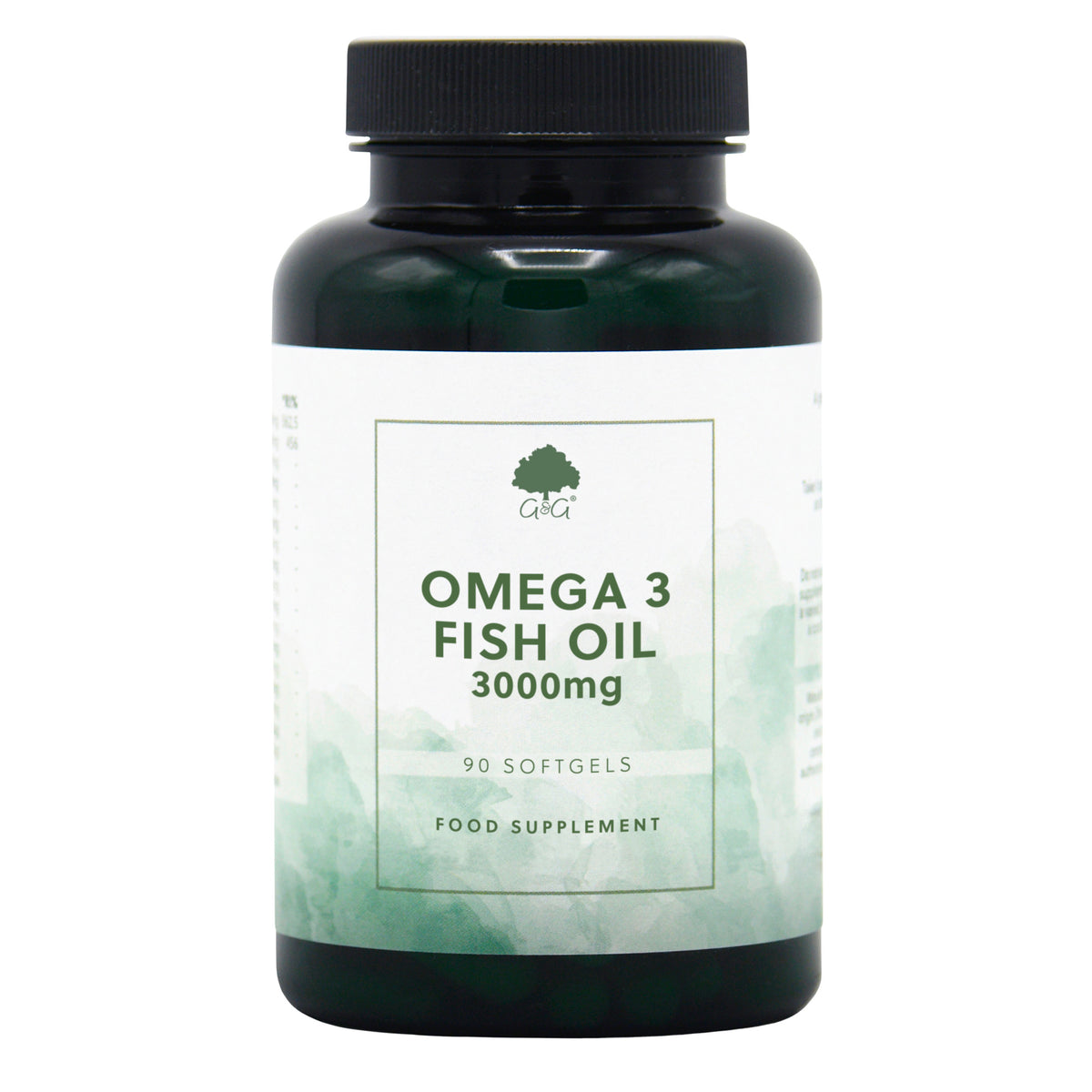 Bottle of Omega 3 Fish Oil 90 So gels