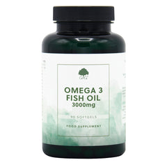 Bottle of Omega 3 Fish Oil 90 So gels