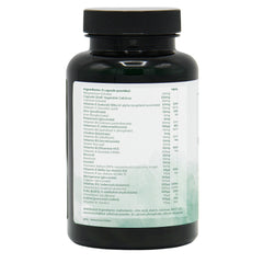 Ingredients label for Vegan Multi 90 Capsules