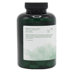 Ingredients label for Chewable Vitamin C Tablets (Berry Flavoured) 100 Tablets