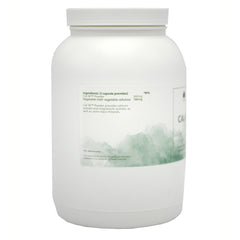 Ingredients label for Cal-M 250mg 1000 Capsules