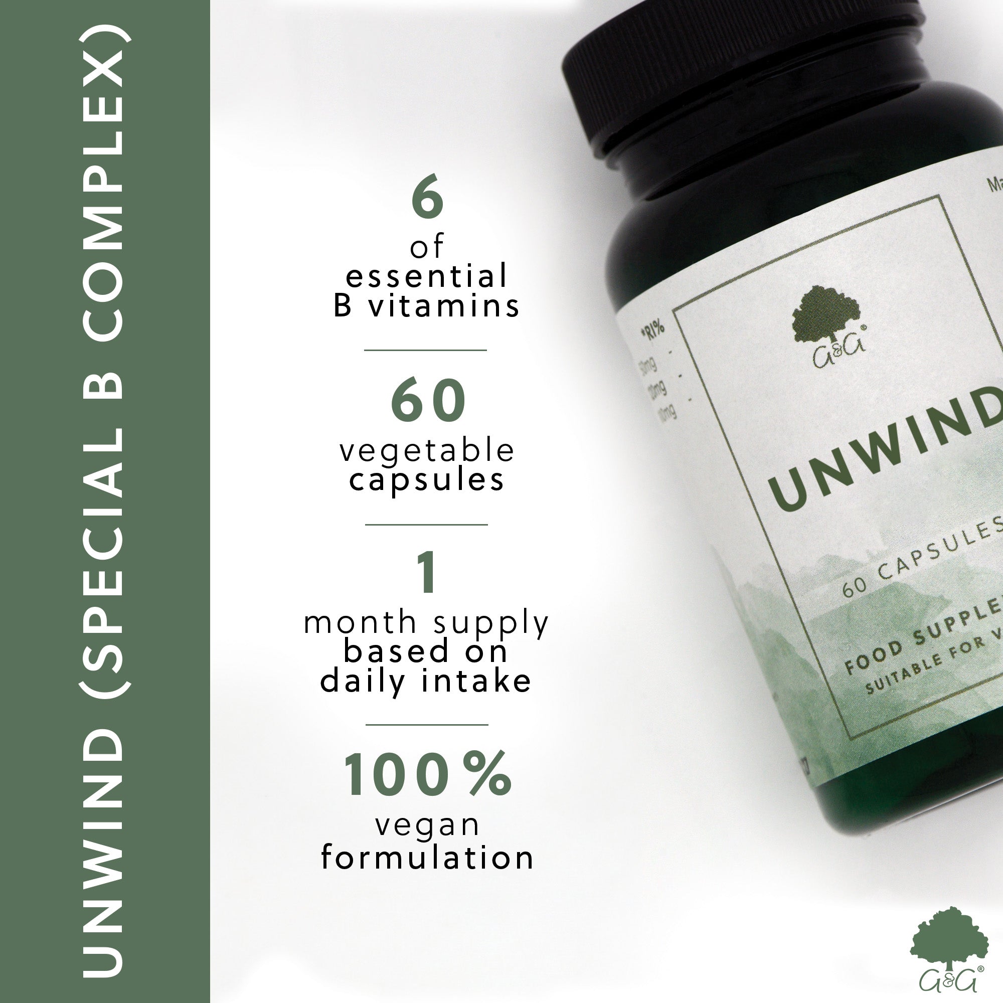 USPs for Unwind 60 Capsules