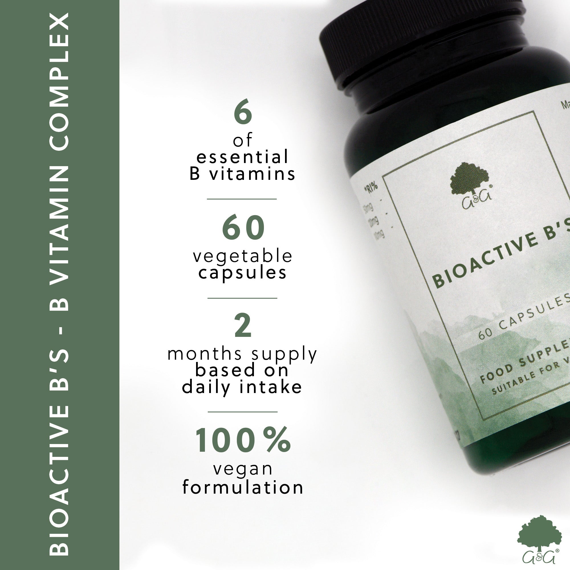USPs for BioActive B’s 60 Capsules