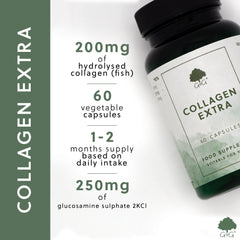 USPs for Collagen Extra (with Glucosamine, Chondroitin & MSM) 60 Capsules