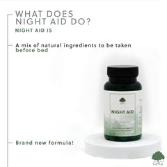 Night Aid (New Formula) 30 Capsules