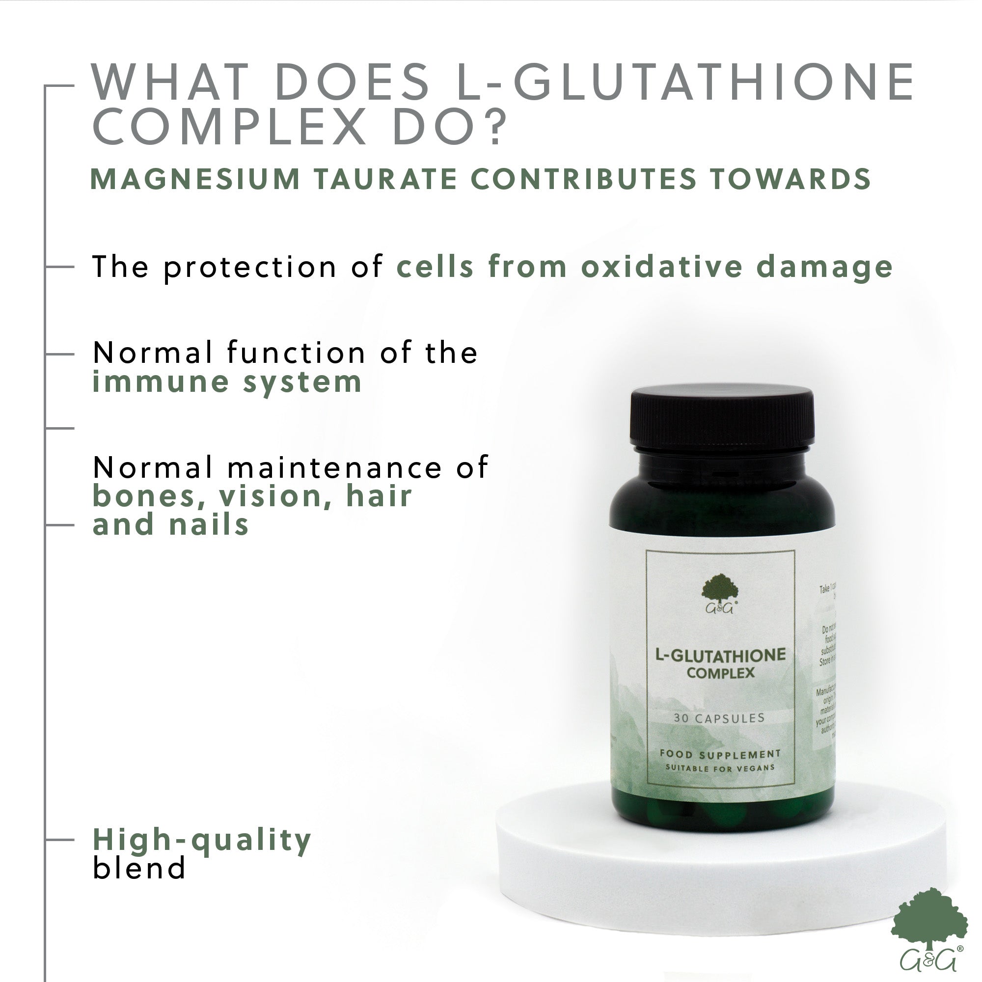 L-Glutathione Complex 30 Capsules