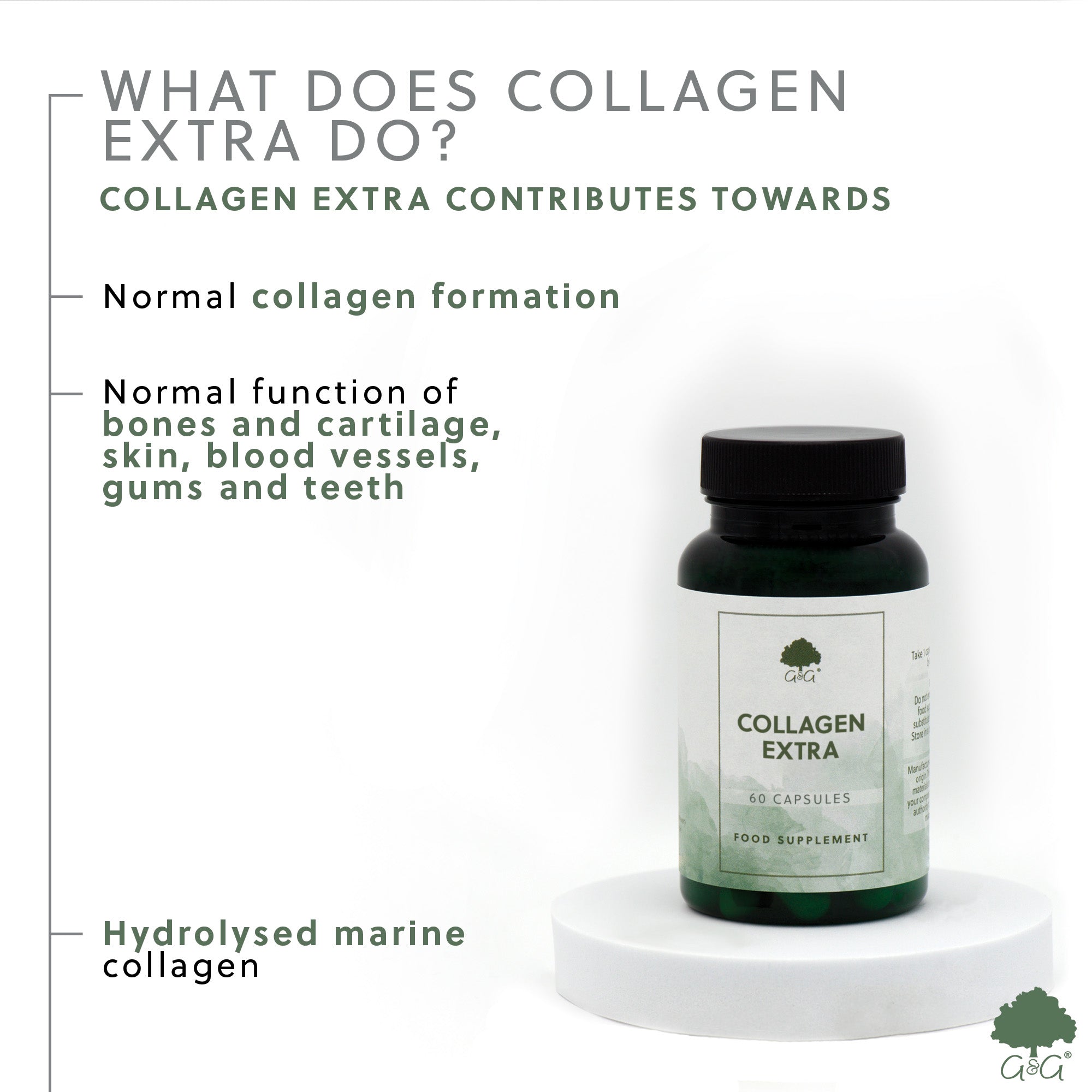 Collagen Extra (with Glucosamine, Chondroitin & MSM) 60 Capsules