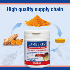 Turmeric Fast Release, 60 Tablets