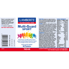 Multi-Guard Sport, 60 Tablets