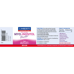 Myo-Inositol, 200g Powder