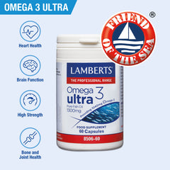 Omega 3 Ultra 1300mg, 60 Capsules