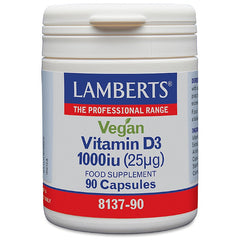 Vegan D3 1000iu, 90 Capsules