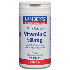Vitamin C Time Release 500mg, 100 Tablets