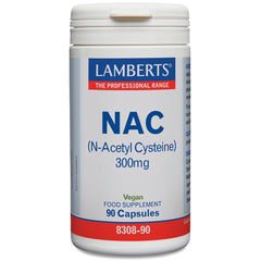 N-Acetyl Cysteine (NAC) 300mg, 90 Capsules