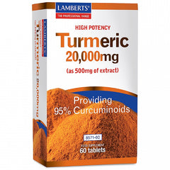 Turmeric 20,000mg, 120 Tablets