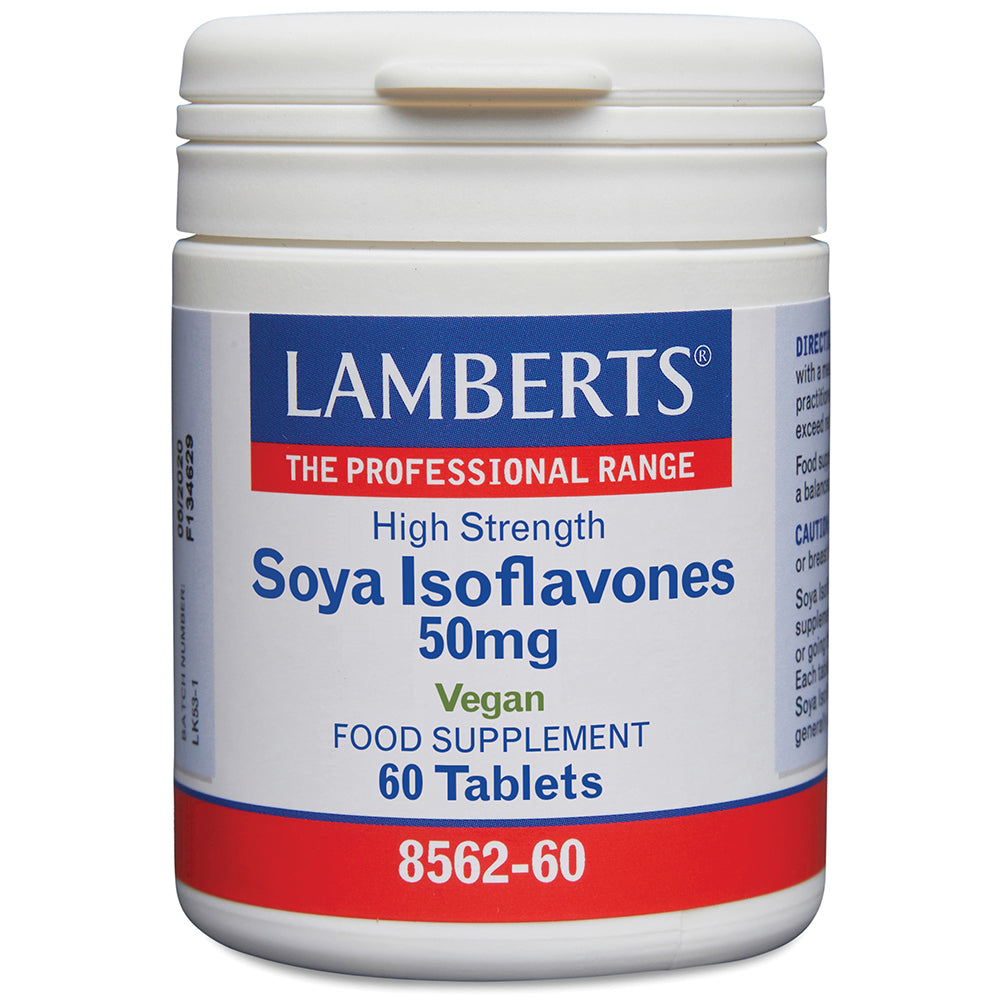 Soya Isoflavones 50mg, 60 Tablets