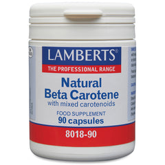 Natural Beta Carotene 15mg, 120 Capsules