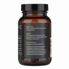 Organic Reishi Mushroom Extract 60 Vegicaps