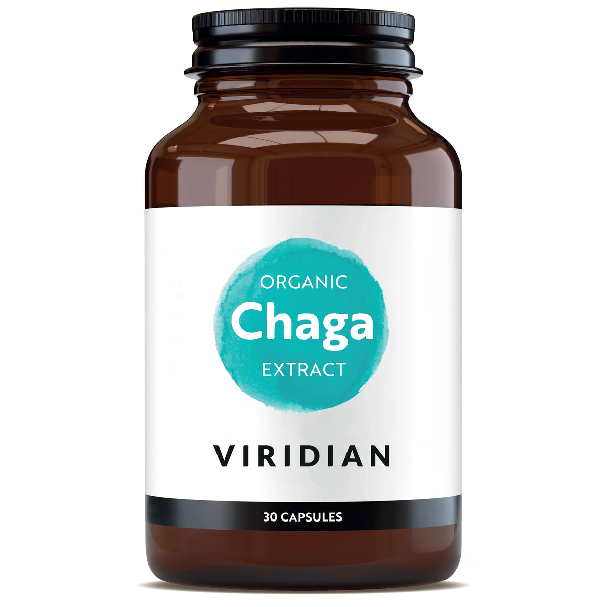 Organic Chaga Extract,  30 Capsules