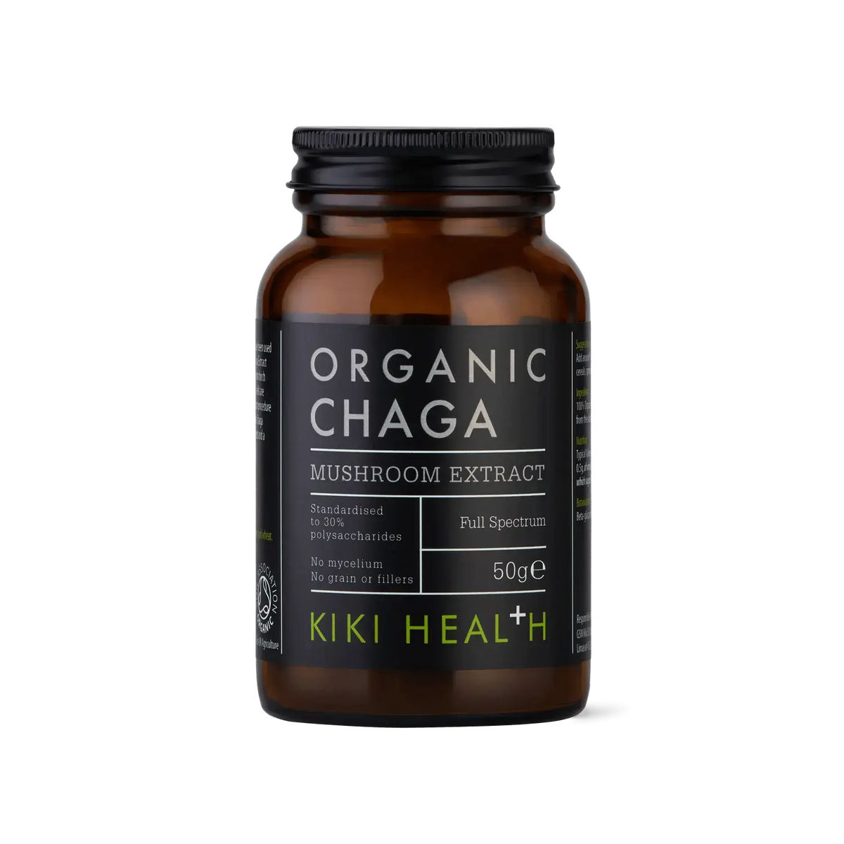 Organic Chaga Mushroom Extract Powder - 50g