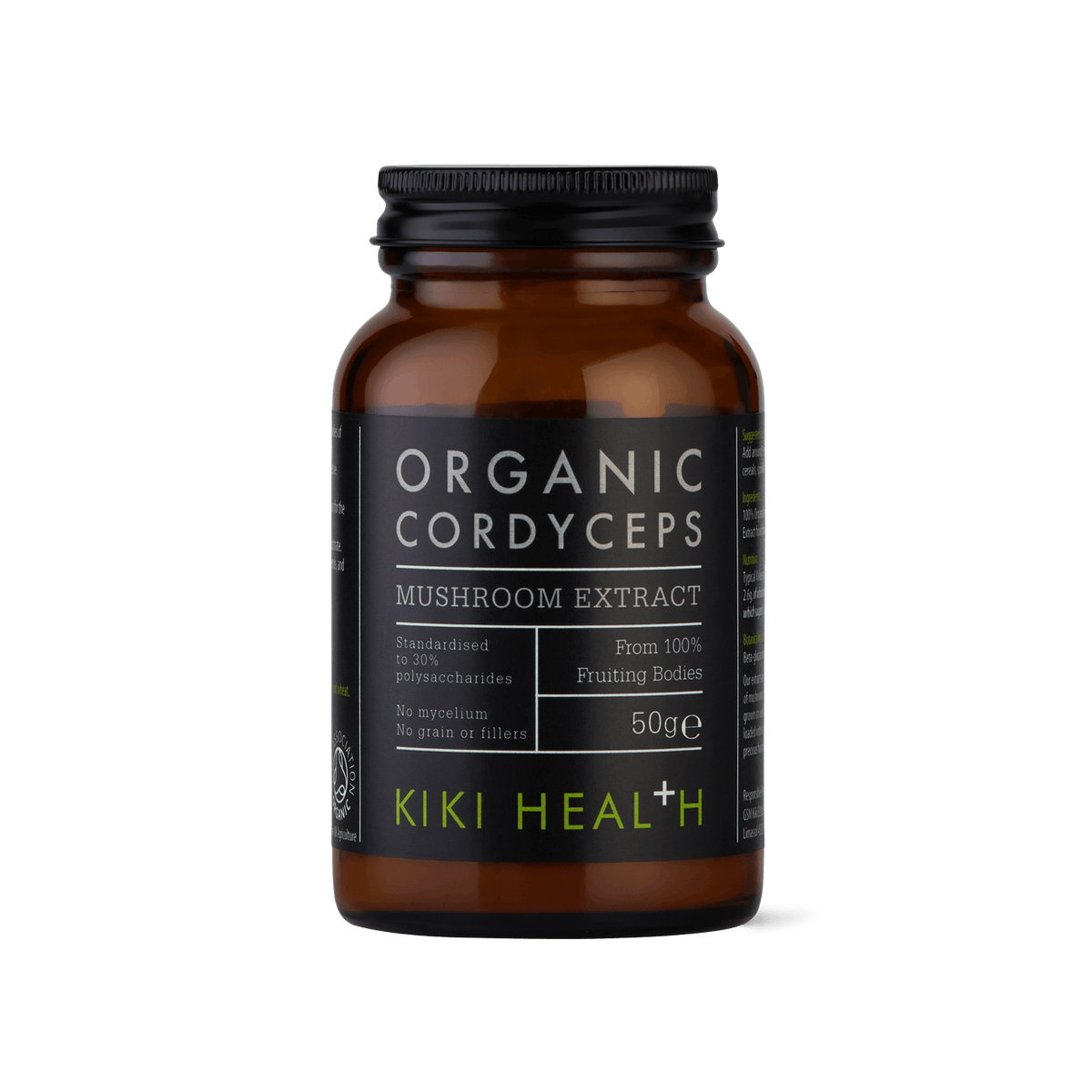 Organic Cordyceps Mushroom Extract Powder