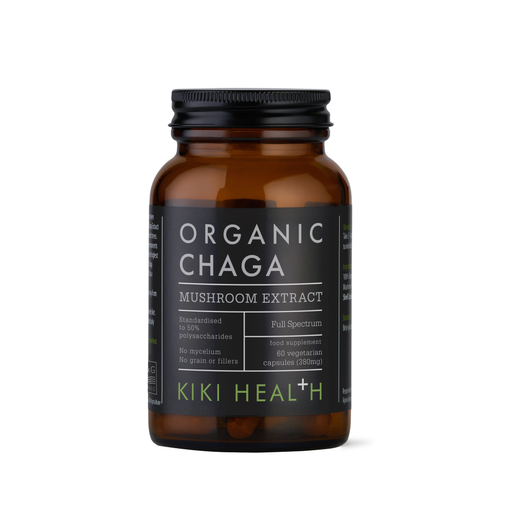 Organic Chaga Mushroom Extract - 60 Vegicaps