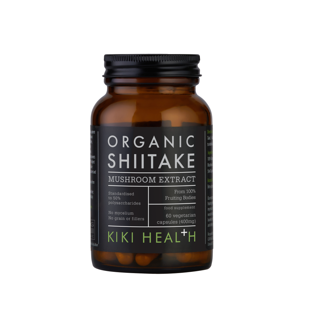 Organic Shiitake Mushroom Extract - 60 Vegicaps