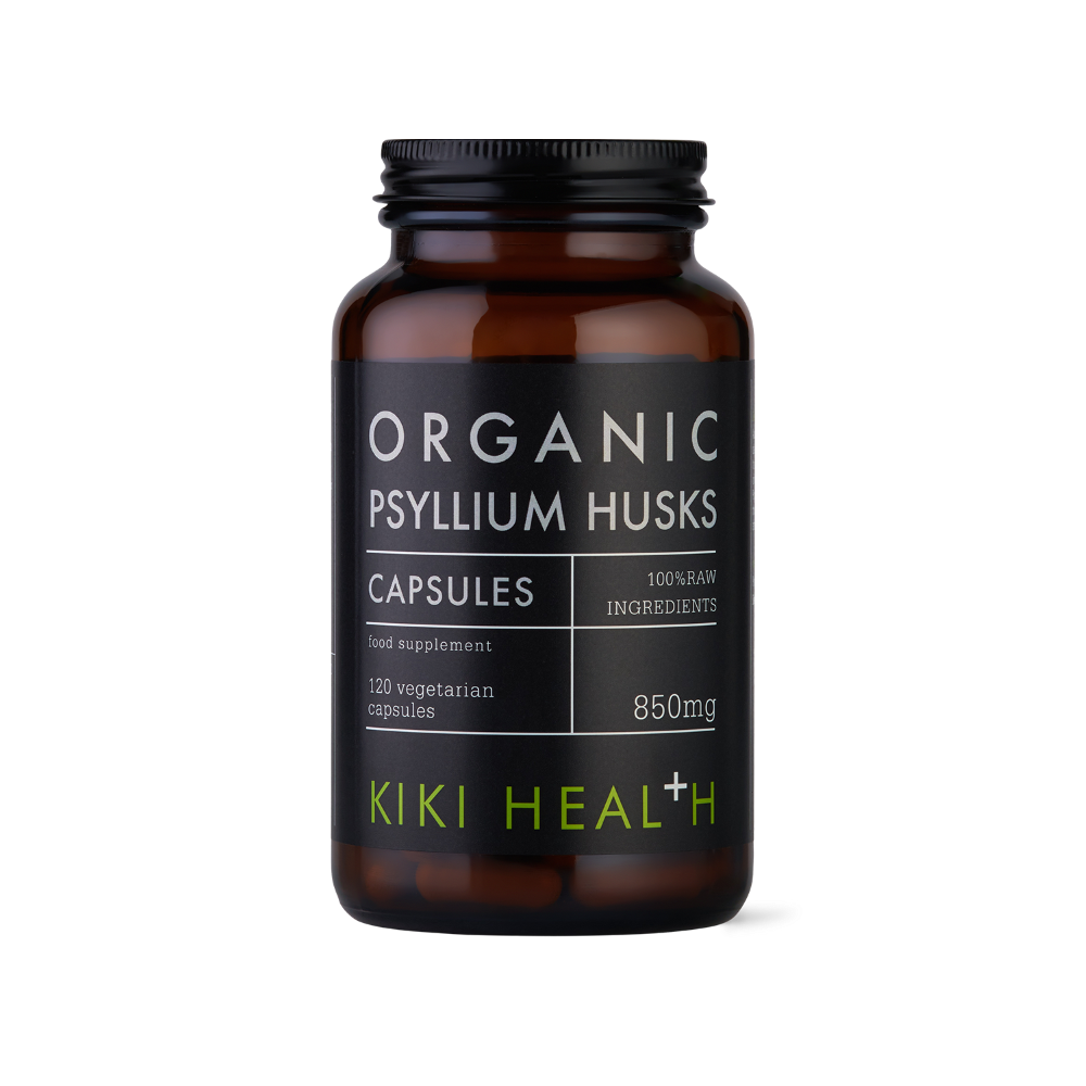Organic Psyllium Husks - 120 Vegicaps