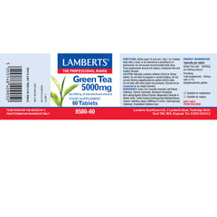 Green Tea 5000mg, 60 Tablets