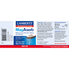 Magasorb Powder 375mg, 165g Powder