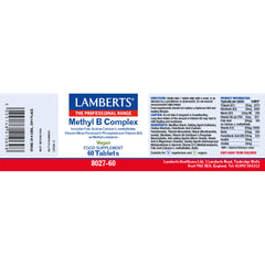 Methyl B Complex, 60 Tablets