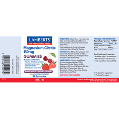 Magnesium Citrate gummies, 40 Gummies