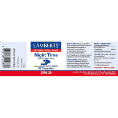 Night Time (pistachio extract), 30 Capsules